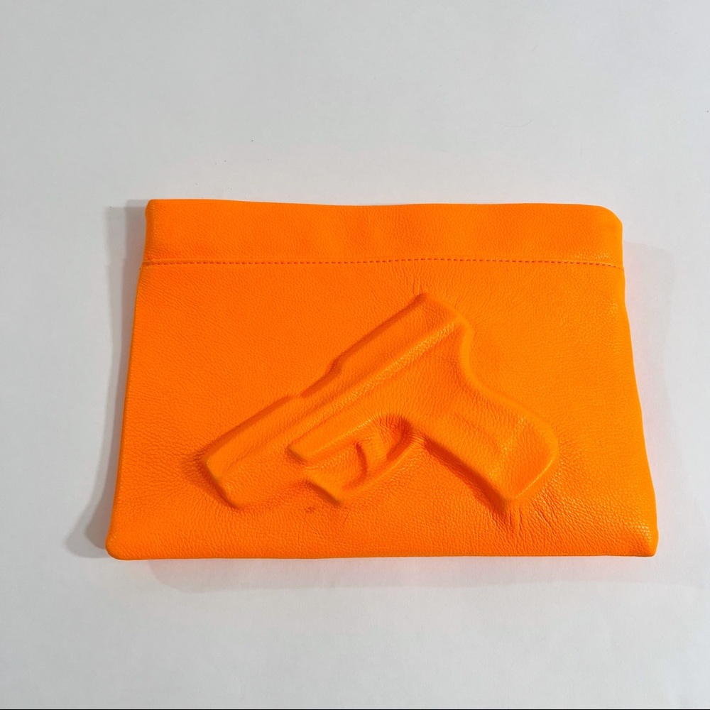 Neon Orange Gun Clutch